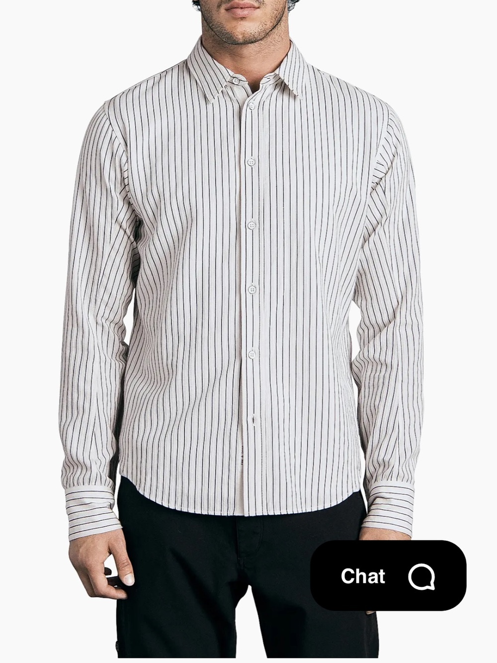Rag & Bone Fit 2 Striped Shirt